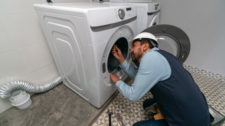 Galt washer- dryer installation